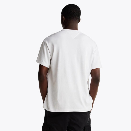 Tommy Hilfiger Ανδρική κοντομάνικη μπλούζα Logo Embroidery Relaxed T-Shirt